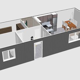 ArehaTecnica plano de vivienda modular